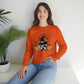 Pumpkin Witch Halloween Crewneck Sweatshirt