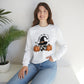 Pumpkin Witch Halloween Crewneck Sweatshirt