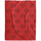 Faith Fear Cross Fleece Blanket