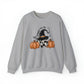 Pumpkin Witch Halloween Crewneck Sweatshirt