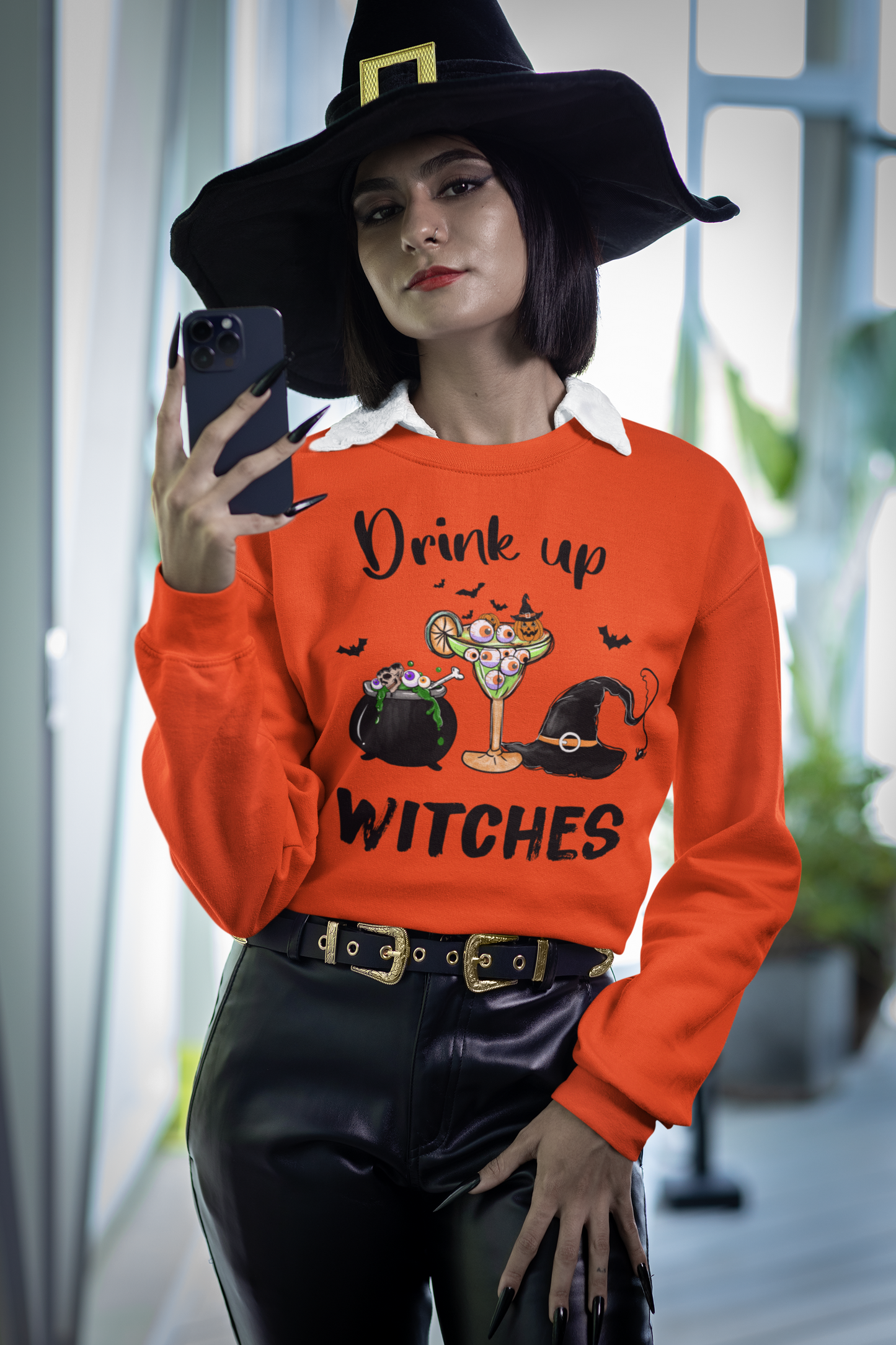 Drink Up Witches Crewneck Sweatshirt