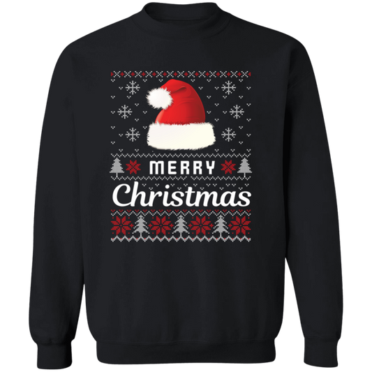 MERRY CHRISTMAS UGLY CHRISTMAS  CREWNECK SWEATSHIRT