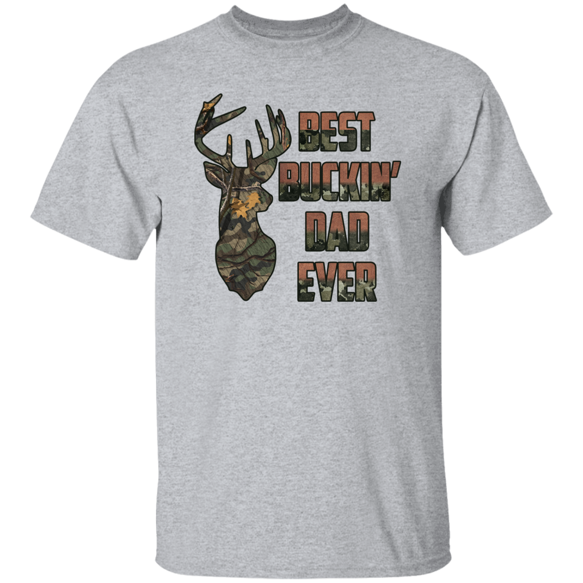 BEST BUCKIN' DAD EVER | HUNTING | FATHER'S DAY | T-Shirt