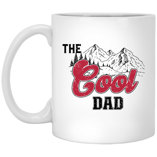 The Cool Dad | 11oz White Mug | Fathers Day