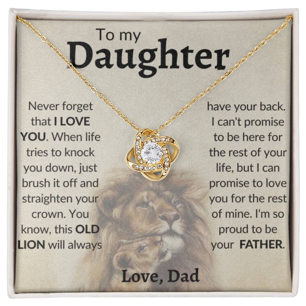 To My Daughter Never Forget That I Love You, Love Dad