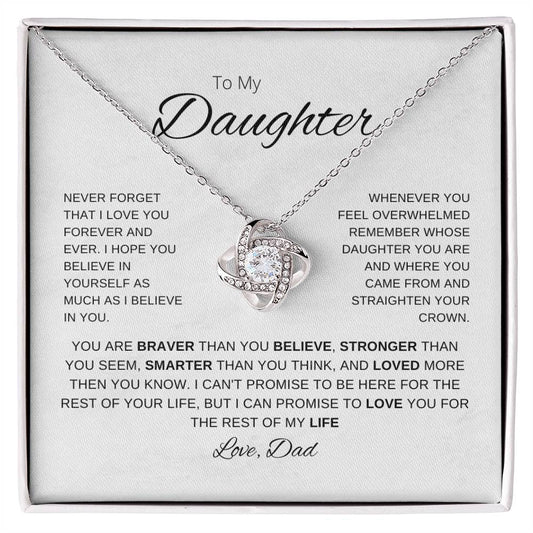 To My Daughter | Never Forget That I Love You Forever & Ever | Love Dad