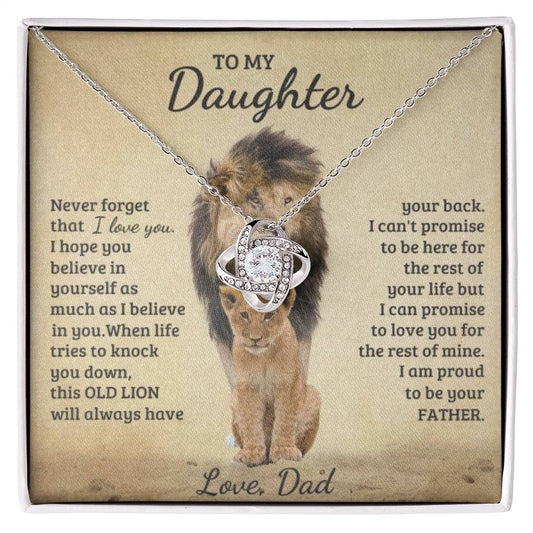 To My Daughter Never Forget That I Love You, Love Dad