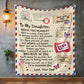 You Are My Sunshine Mail Blanket | To My Daughter