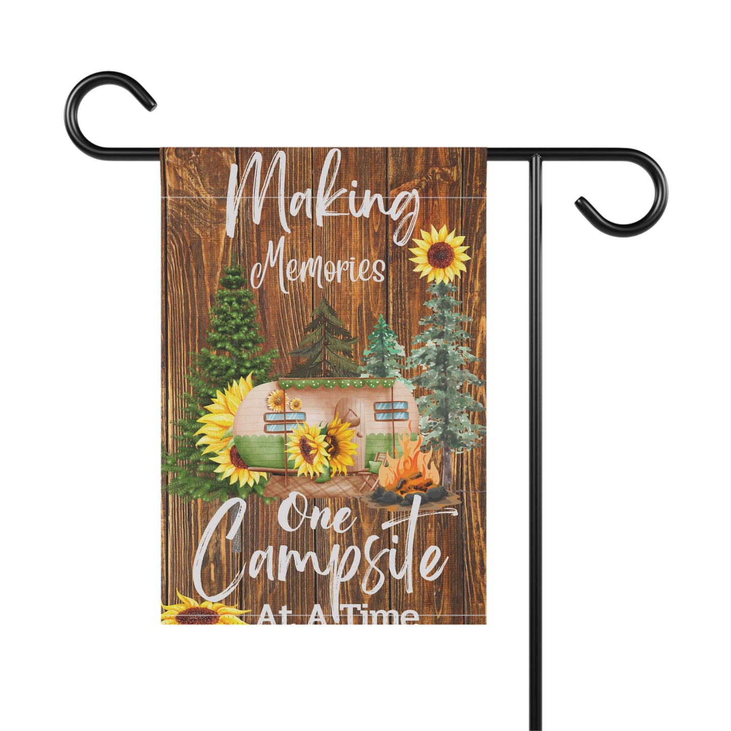 Making Memories - One Campsite At A Time Garden & House Banner