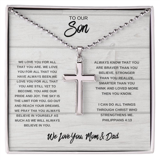 To Our Son | Love Mom & Dad
